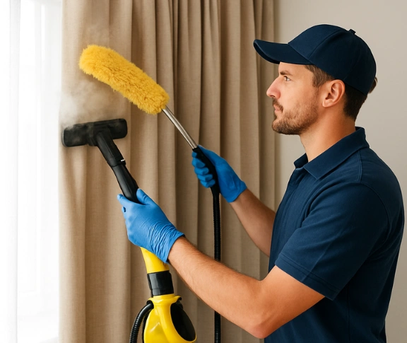 Emergency same-day curtain stain removal highland-park Matty Curtain Cleaning