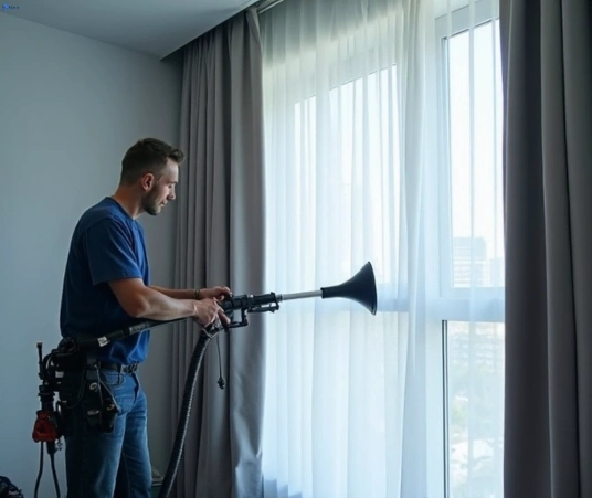 Professional curtain stain removal process equipment Matty Curtain Cleaning highland-park