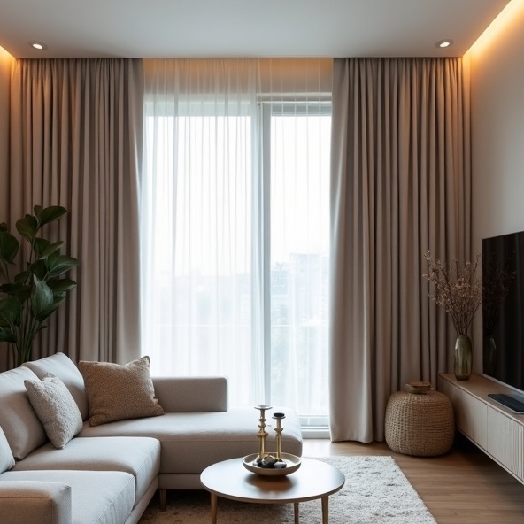 Highland Park Residential Curtain Cleaning Results
