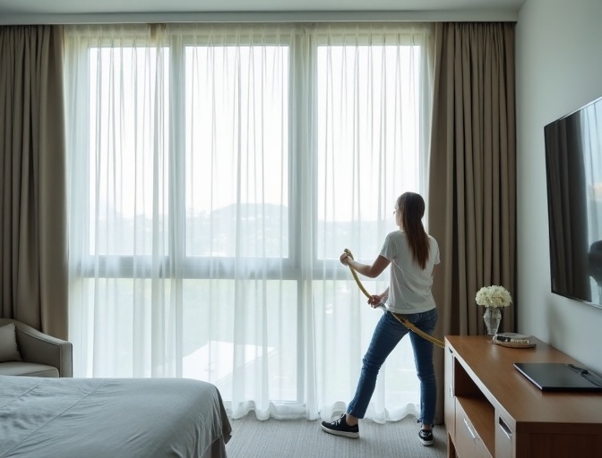 Highland Park Sheer Curtain Cleaning
